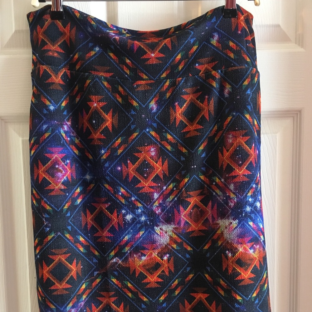 Lularoe Cassie- Galaxy Aztec Print!